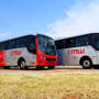Empresa CMW Transportes recebe ônibus personalizado em comemoração aos 40 anos de atividade